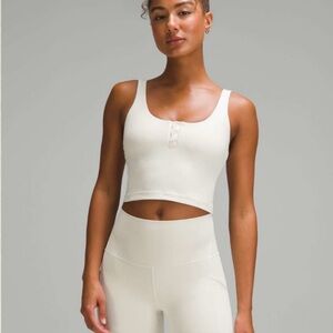 Lululemon Athletica Align Ribbed Henley Tank Top